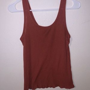 burnt orange tank top